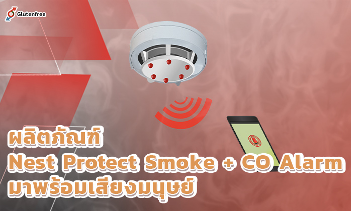 5. ผลิตภัณฑ์ Nest Protect Smoke + CO Alarm มาพร้อมเสียงมนุษย์